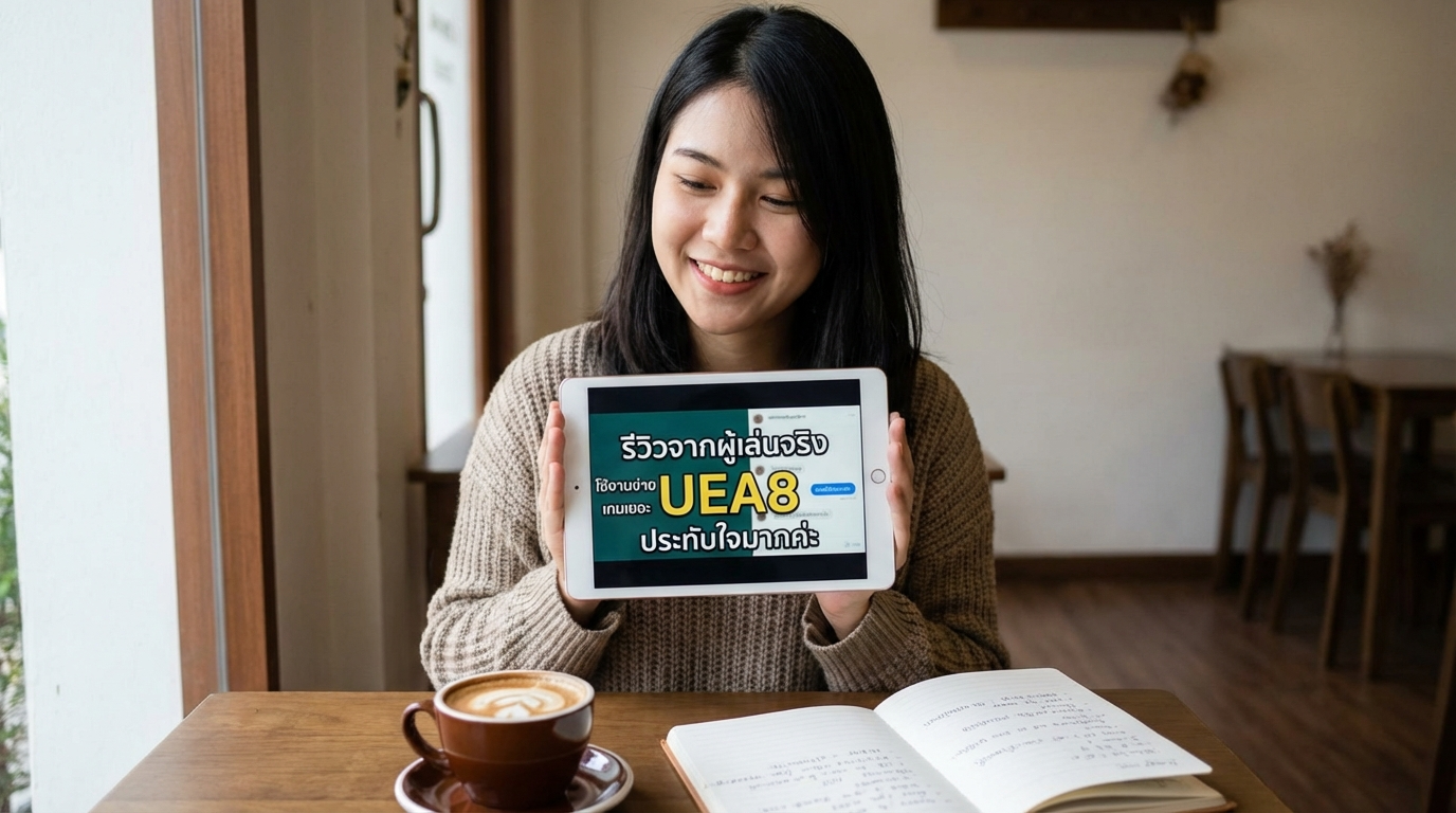 รีวิวจากผู้เล่นจริงเกี่ยวกับ UEA8