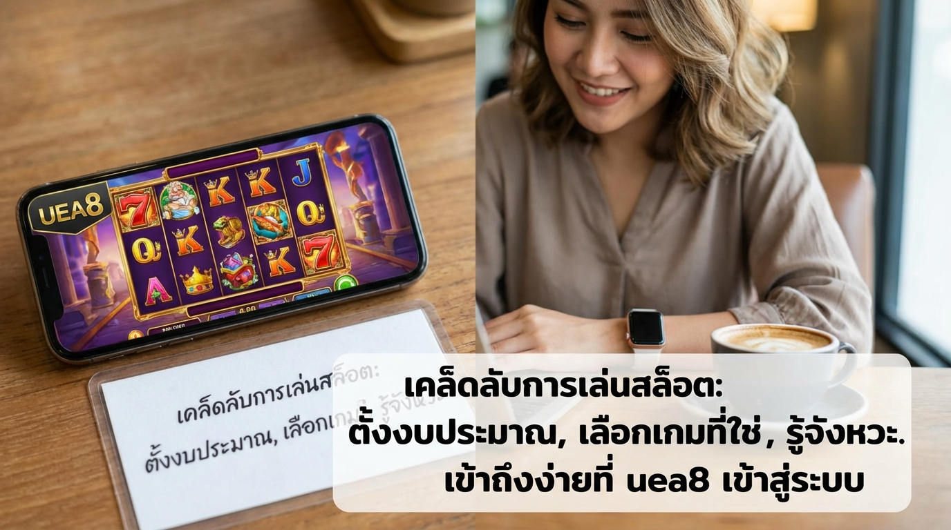 เคล็ดลับในการเล่นสล็อตออนไลน์ที่ UEA8